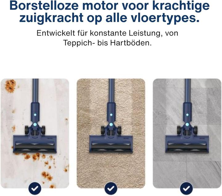 Produktbild Samako Kabelloser Akku-Stielstaubsauger 200W 22 kPa