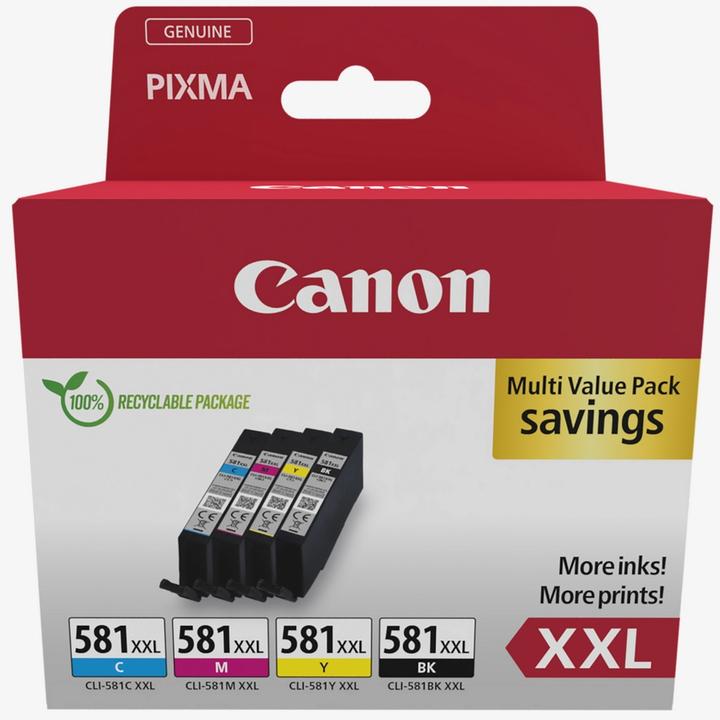 Produktbild Canon Cli-581xxl (BK, C, M, Y)