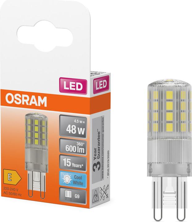Actual product image Osram Pin (G9, 4.80 W, 600 lm, 1 x, E)