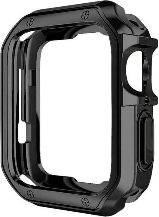 Actual product image Hurtel Soft Strong Watch Case für Apple Watch 46 mm (Serie 10) - Schwarz