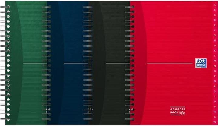 Actual product image Oxford table of addresses (A5, Lined)