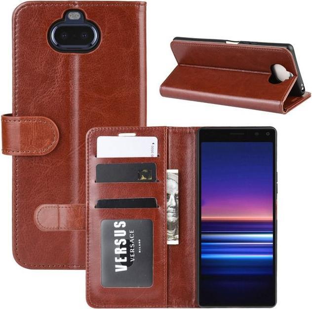 Actual product image MU Classic Crazy Horse Leather Bookcover Series (Sony Xperia 8)