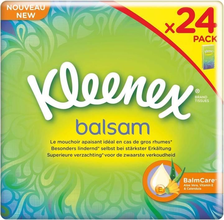 Kleenex Balsam handkerchiefs