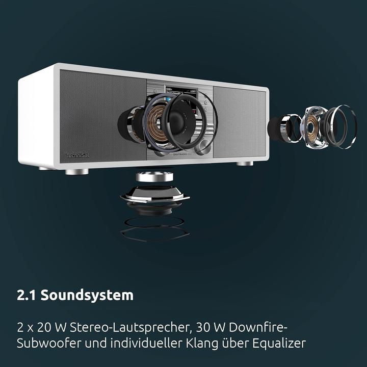 Produktbild TechniSat DigitRadio 650 (DAB+, FM, Internetradio, Bluetooth, WLAN)