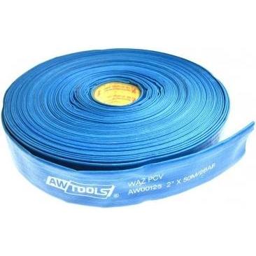 AW Tools, Tubo da giardino, AWTOOLS VANDENS ŽARNA 2" x 50m PVC MĖLYNA (50 m)