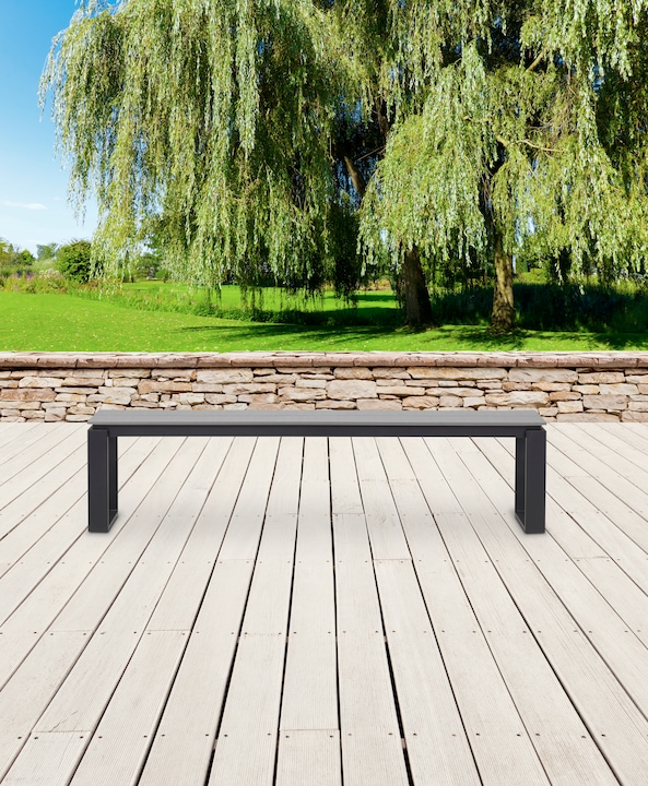 Produktbild Schou Gartenbank MARTINUS, grey ash