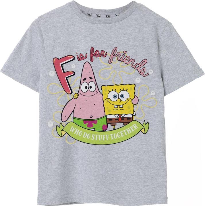 Produktbild Spongebob Squarepants F Is For Friends TShirt Mädchen (146, 152)