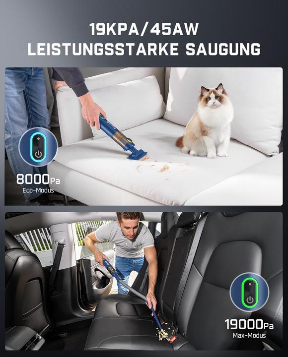 Produktbild Fanttik Slim V8 Apex Autostaubsauger