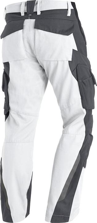 Productafbeelding FHB Werkbroek FLORIAN maat 58 wit/antraciet (58)