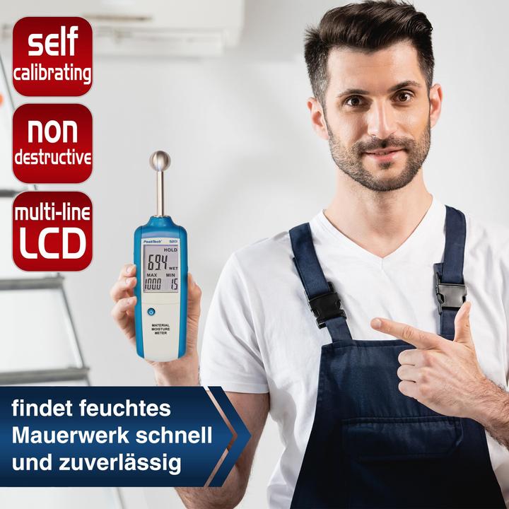 Immagine prodotto Peaktech P 5201 Analizzatore di umidità dei materiali