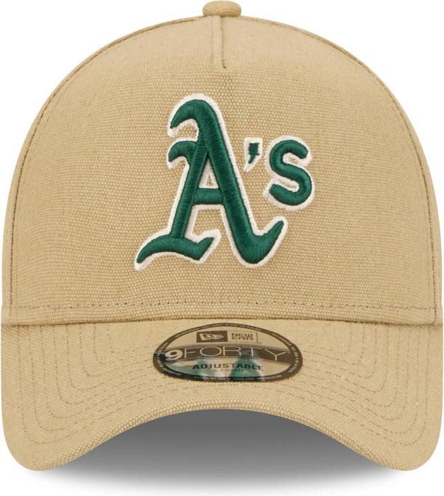 Image du produit New Era A-Frame Trucker Lin Cap - Oakland Athletics beige (Taille unique)