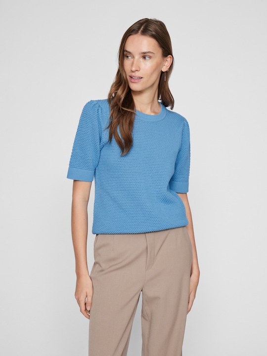 Actual product image Vila Short sleeve knitted top (XL)