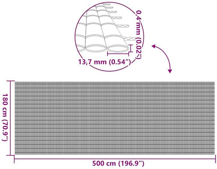 Produktbild vidaXL Gartenzaun