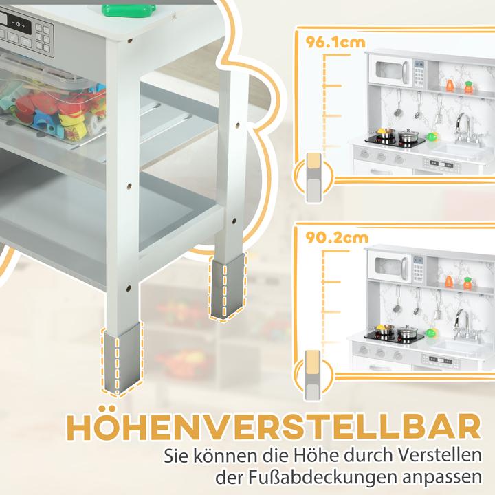 Produktbild Aiyaplay Kinderküche MDF Weiss