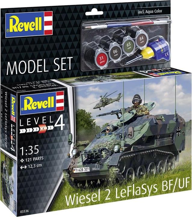 Actual product image Revell Model Set Wiesel 2 LeFlaSys BF/UF