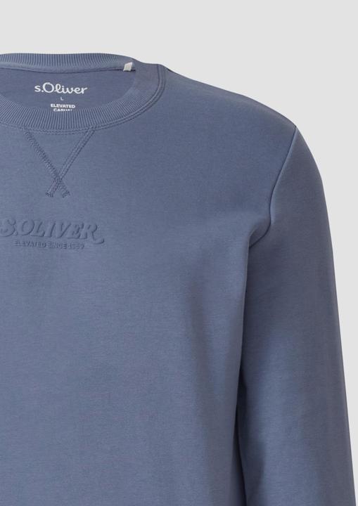 Produktbild s.Oliver Sweatshirt Sweatshirt mit Logo-Artwork (3XL)
