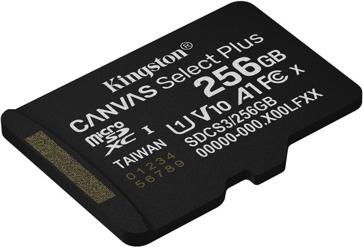 Produktbild Kingston Canvas Select Plus (256 GB, microSDXC, U1, UHS-I)