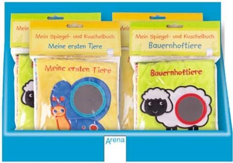 Produktbild Arena Mein Spiegel- und Kuschelbuch. Bauernhoftiere (Deutsch)