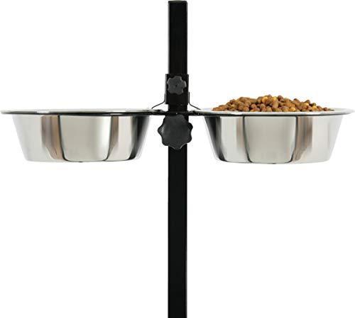 Produktbild Zolux Set of 2 bowls 21 cm 1.5 l + adjustable stand (150 cl)