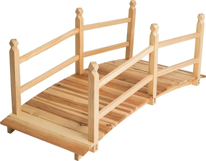 tectake Pont de jardin 137 cm de long