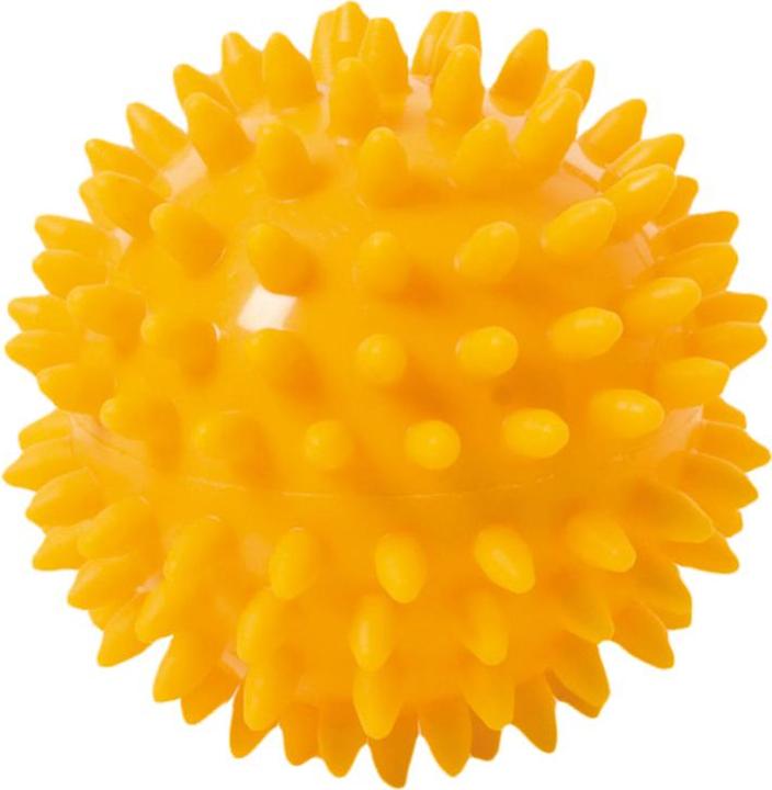 Image du produit Togu Balle à picots avec valve à aiguille - Balle de massage Balle hérisson, 8 cm, jaune