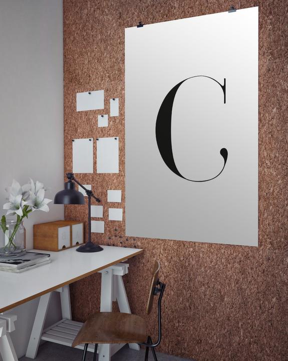 Produktbild artboxONE Buchstabe C (20 x 30 cm)
