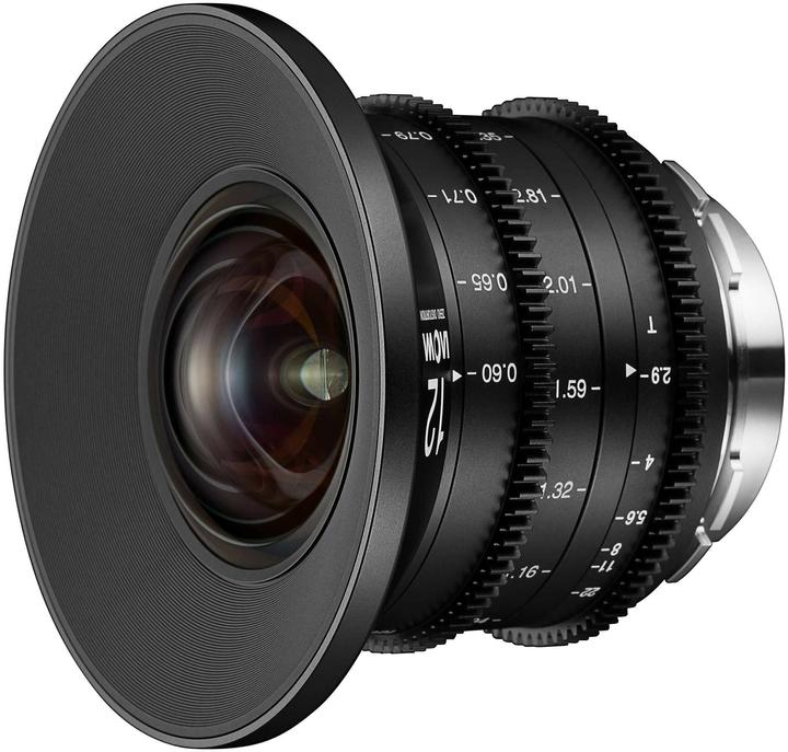 Venus Optic 12mm T2.9 Zero-D Cine (Meter) Canon EF (Canon EF, Vollformat)
