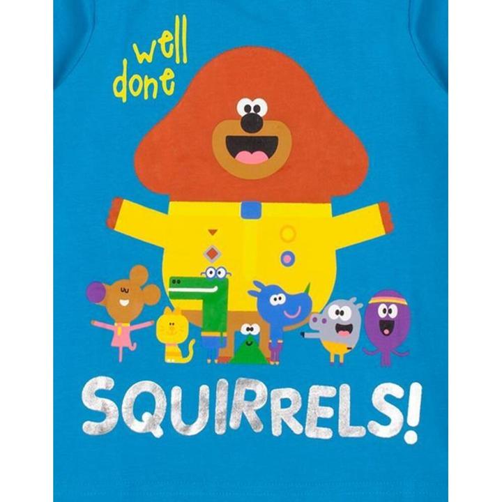 Actual product image Hey Duggee Well Done Squirrels pyjamas with long trousers boys (104)