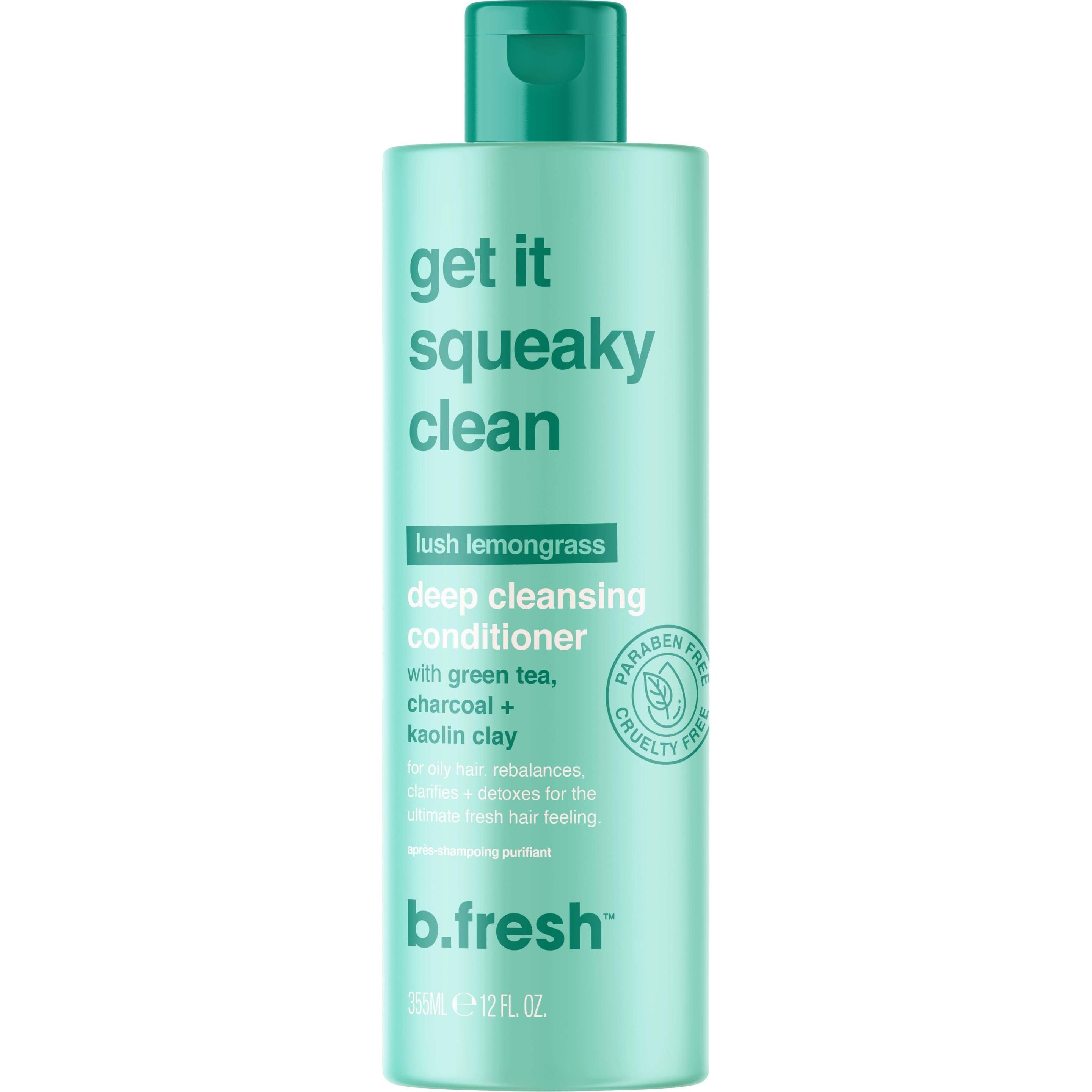 B.fresh, Conditioner, Get It Squeaky Clean Deep Cleansing Conditioner 355 ml (355 ml)