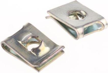 Produktbild RS PRO Klemmmuttern verzinkt 2,8mm