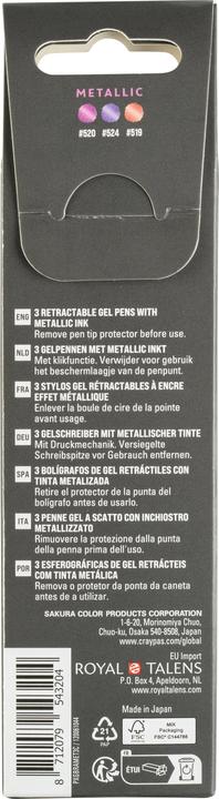 Image du produit Sakura Roller Gelly Clicker (Lila, Pink, Rouge, 3x)