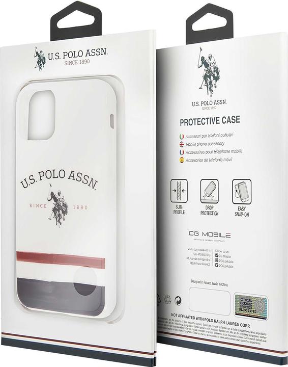 Produktbild U.S. Polo H4532 Tricolor Stripes Case (Apple iPhone 11 Pro)