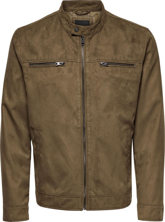 Produktbild Only & Sons Wildlederimitat- Jacke (L)