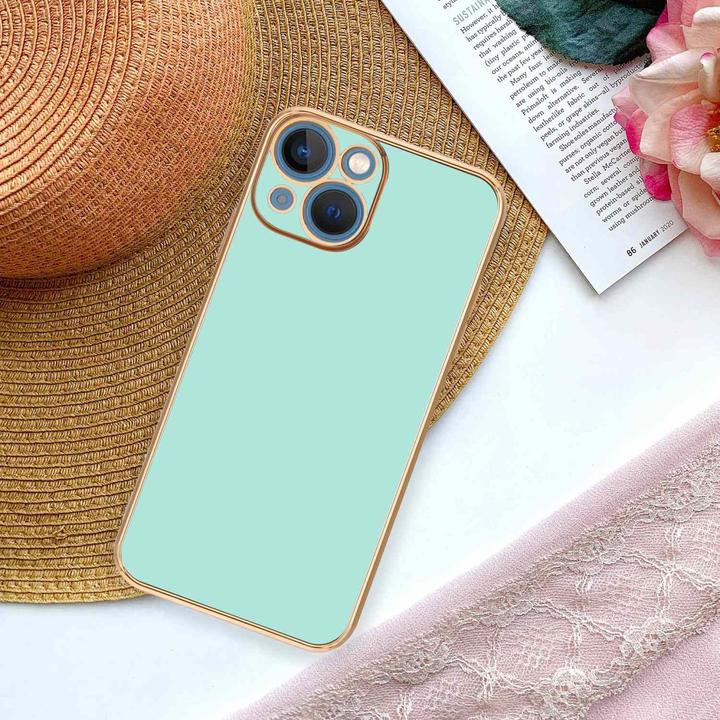 Actual product image Cadorabo Case for Apple iPhone 13 MINI in TPU with camera protection LM130 Style (Apple iPhone 13 mini)