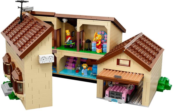 Actual product image LEGO The Simpsons The Simpsons House (71006, LEGO Rare Sets)