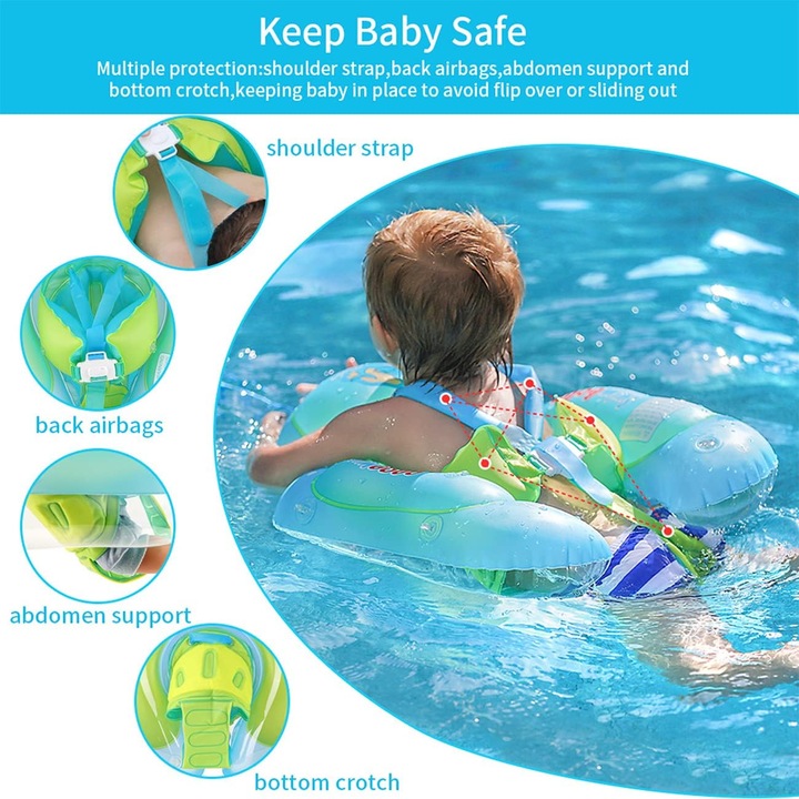 Produktbild Neusky Babyschwimmring mit Sonnendach