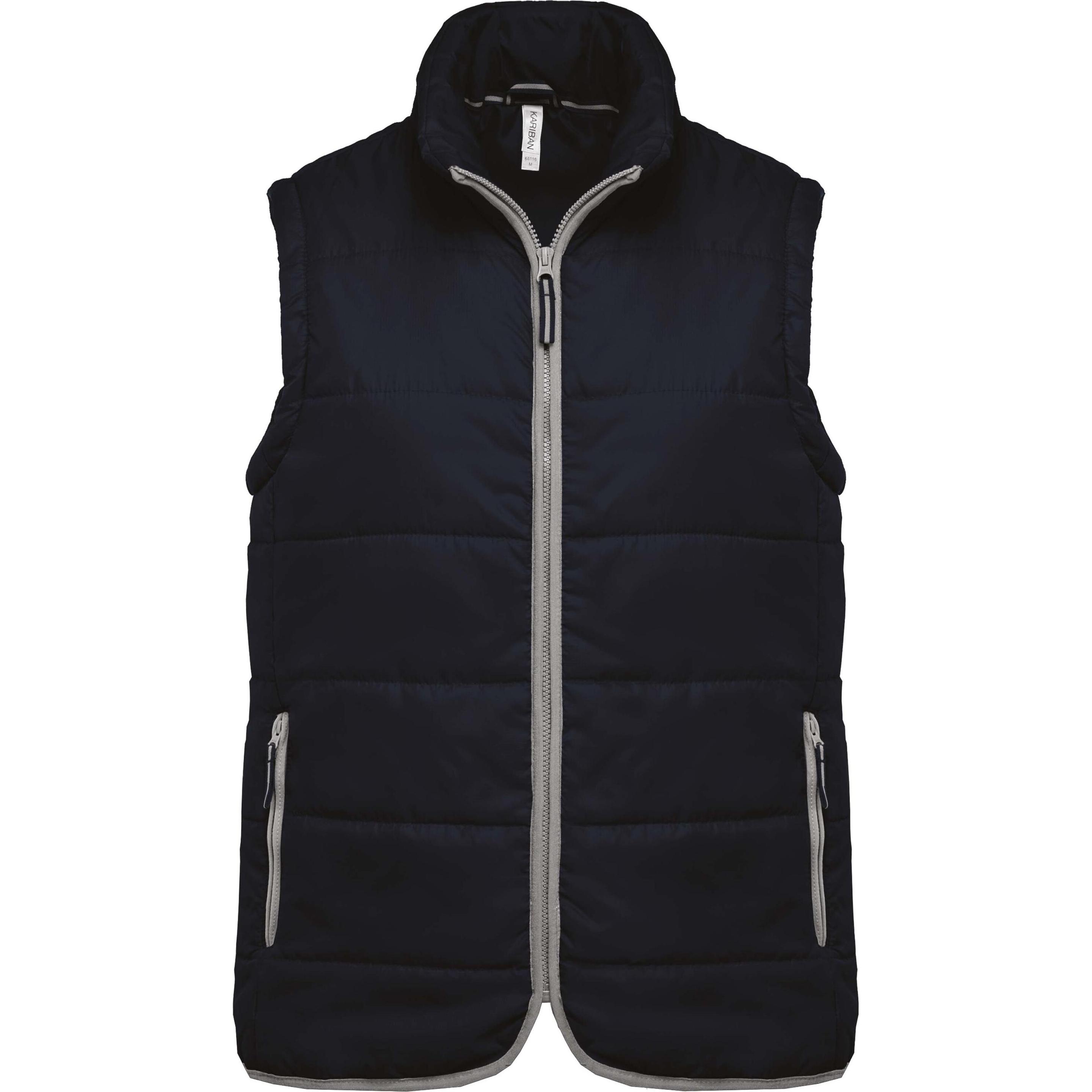 Kariban, Jacke, Matelassé (XL), Blau, XL