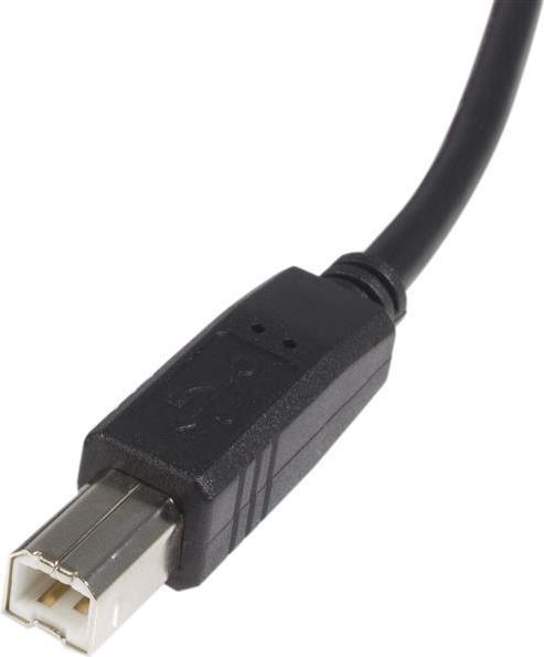 StarTech USB 2.0 A auf B zertifiziertes Druckerkabel (3 m, USB 2.0)