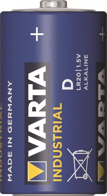 Produktbild Varta Industrial 9V Alkaline (1 Stk., D, 17000 mAh)