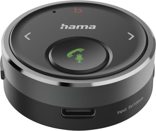 Immagine prodotto Hama Ricevitore Bluetooth® per auto, spinotto da 3,5 mm, controllo vocale, funzionamento a mani libere (Ricevitore)