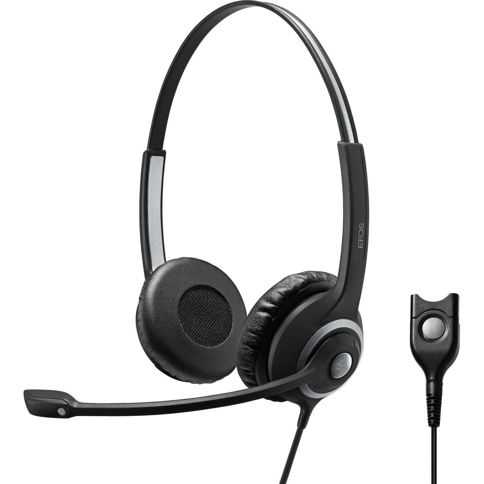 EPOS SENNHEISER IMAPCT SC 262 Headset binaural ED low impedance (Kabelgebunden, USB-A), Office Headset, Schwarz