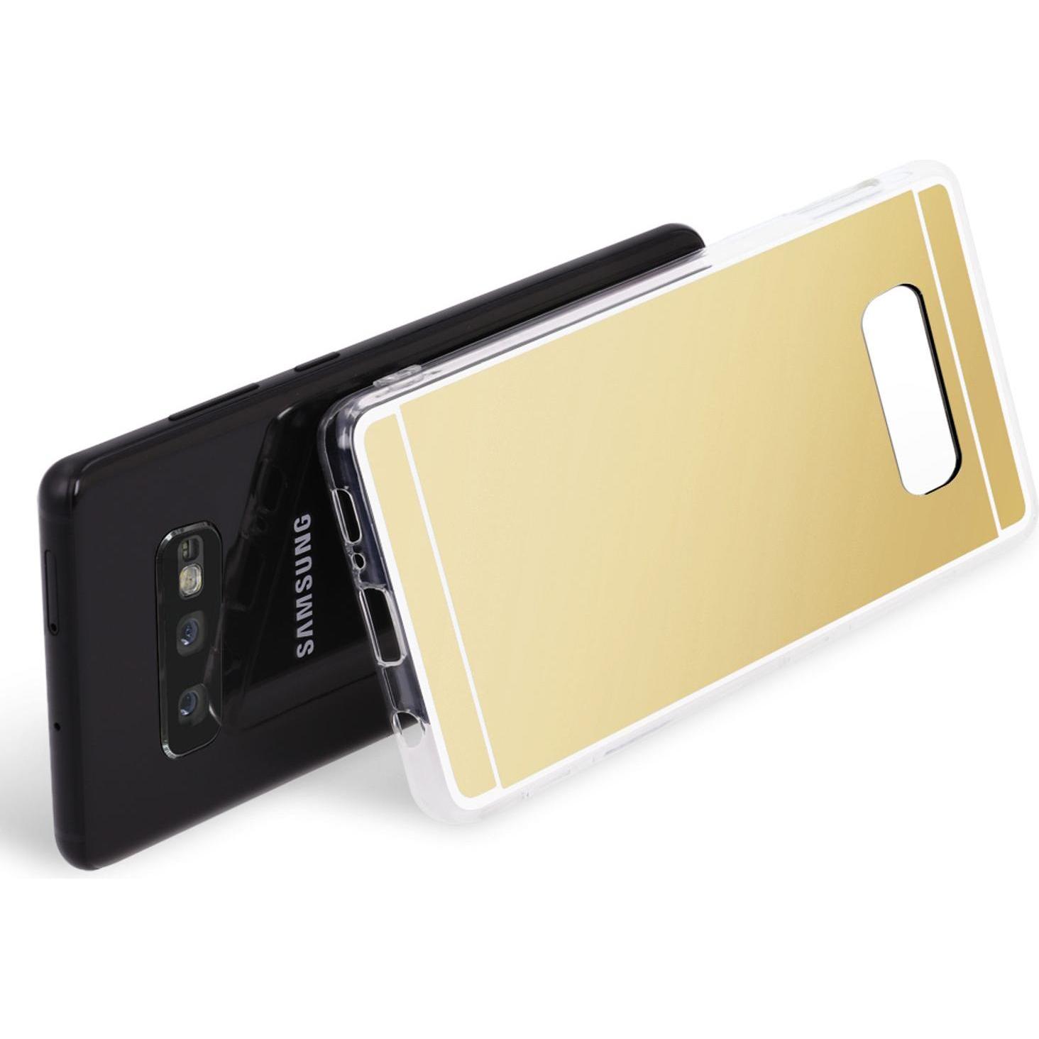 Thumbnail - Nalia Spiegel Handyhülle (Samsung Galaxy S10e), Smartphone Hülle, Gold