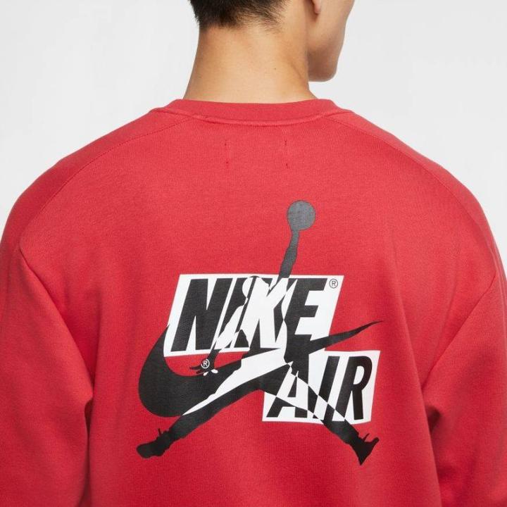 Produktbild Air Jordan Jumpman Fleece Sweatshirt Red - CK6763-687 (XL)