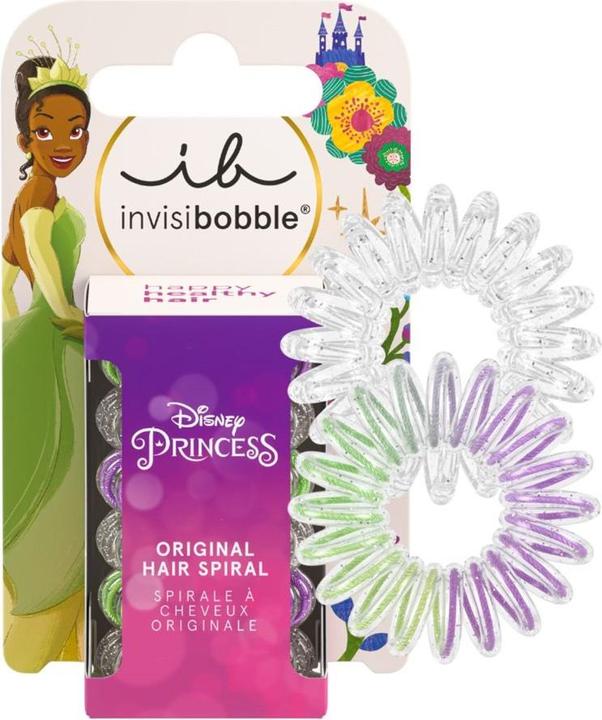 Immagine prodotto Invisibobble Lacci per capelli per bambini originali Disney Tiana 6 pezzi (Set di cravatte per capelli)