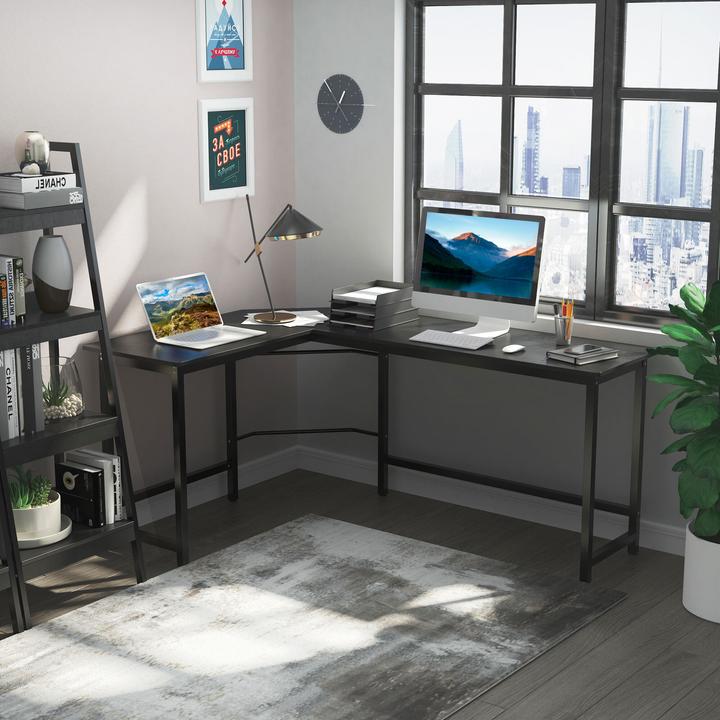 Image du produit Vinsetto Bureau d'angle (168 x 120 x 75 cm)