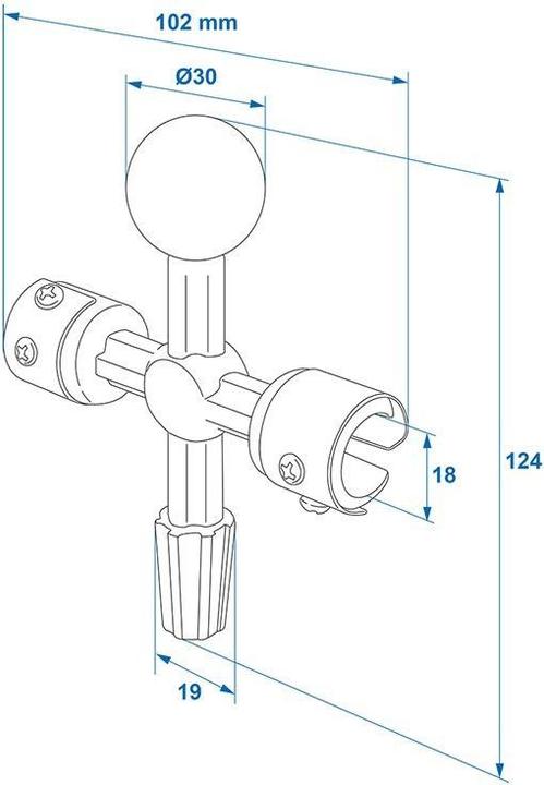 Actual product image ProPlus Battery pole cleaner in blister