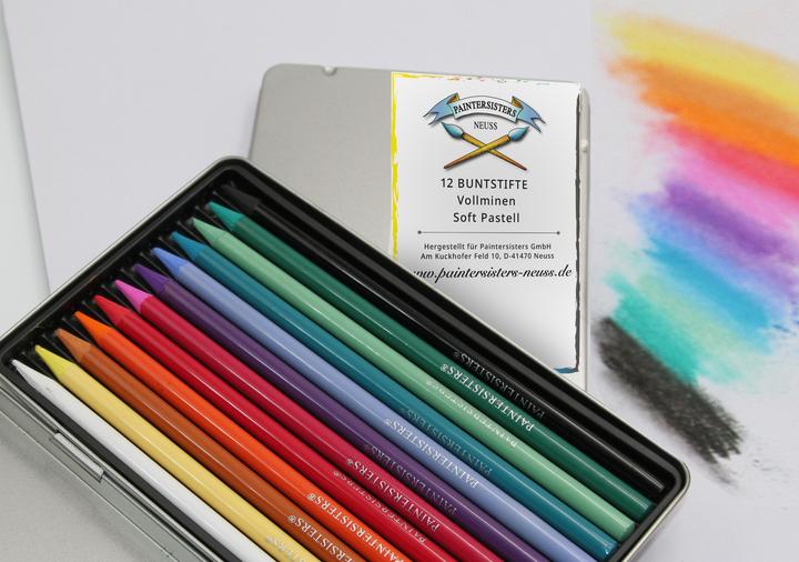 Produktbild Paintersisters Bundstifte Softpastell 12er (12x)