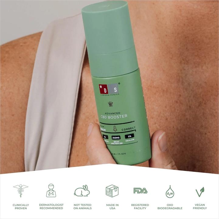 Actual product image DS Laboratories Advanced CBD Booster Serum (30 ml)