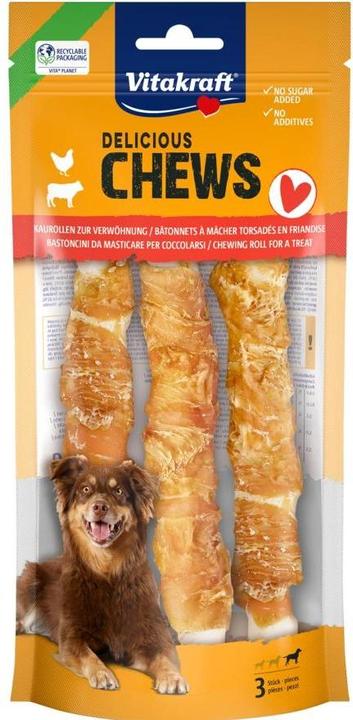 Vitakraft Delicious chewy rolls (Junior, Senior, Adult, 3 pcs., 140 g)