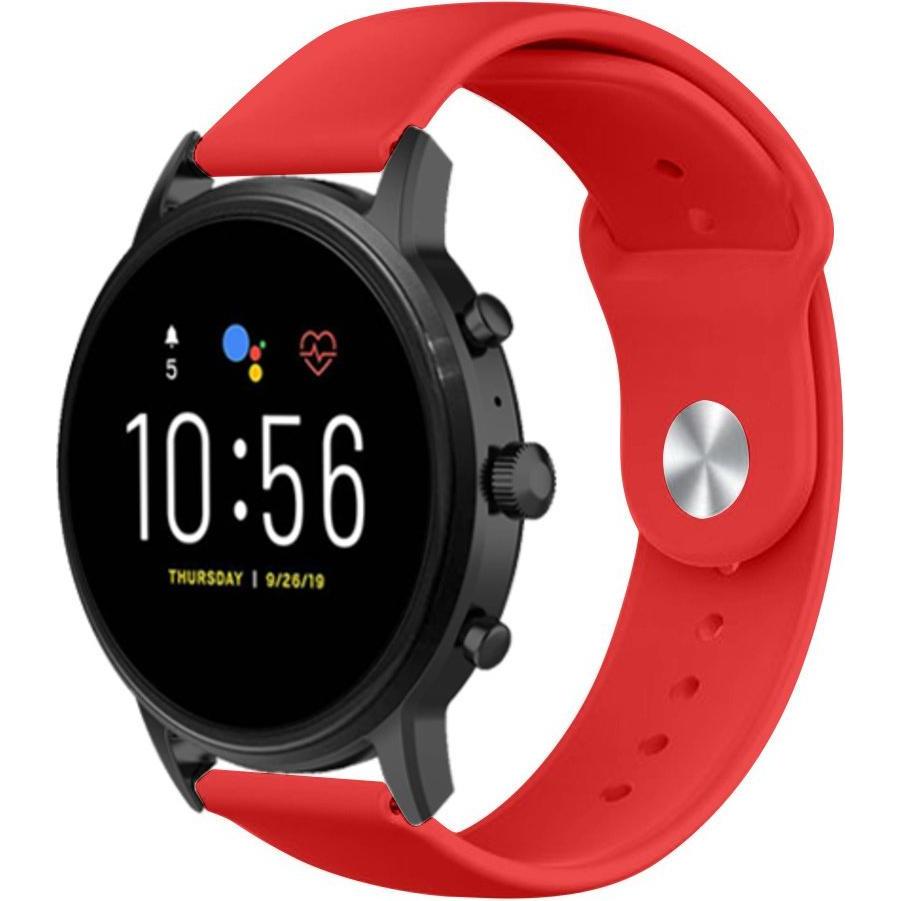 Strap-it Sportarmband (Silikon), Uhrenarmband, Rot